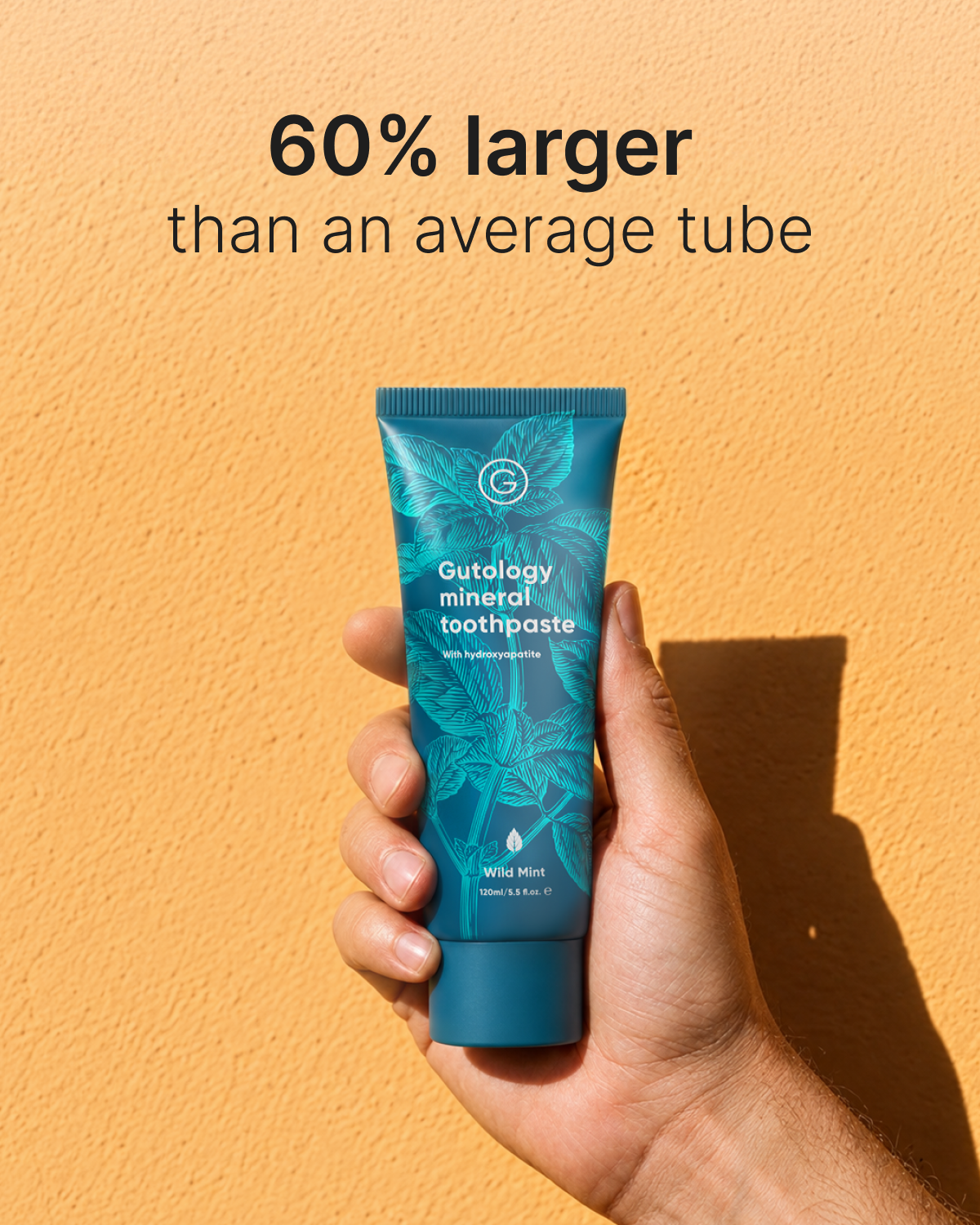 Microbiome-Friendly Hydroxyapatite Toothpaste (120ml)
